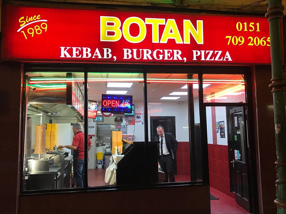 best takeaway liverpool - botan