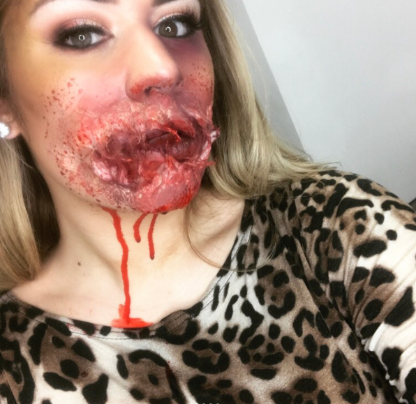 halloween makeup artist