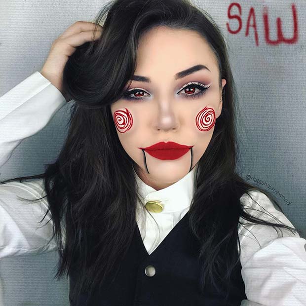 Jigsaw girl costume