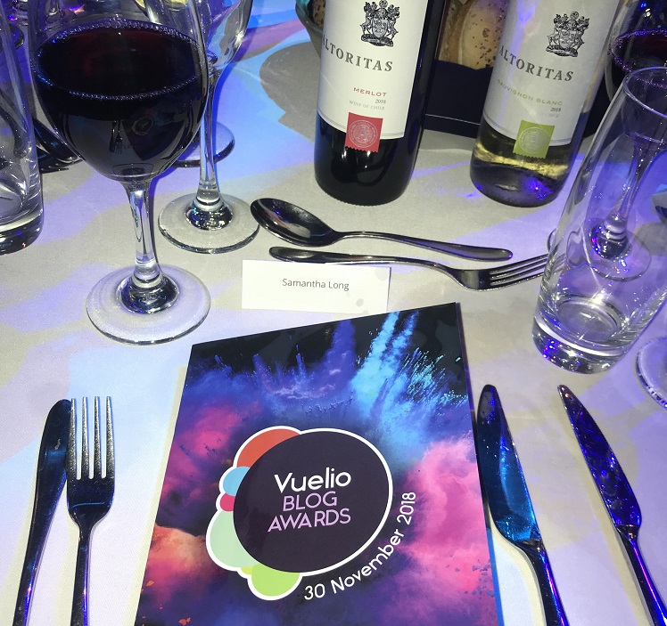 Vuelio blogger awards 2018