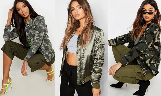 Camo Jackets for Festival fashion