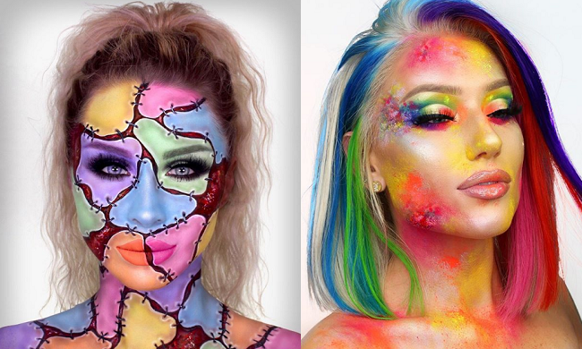 Halloween Makeup Looks we're loving on Instagram