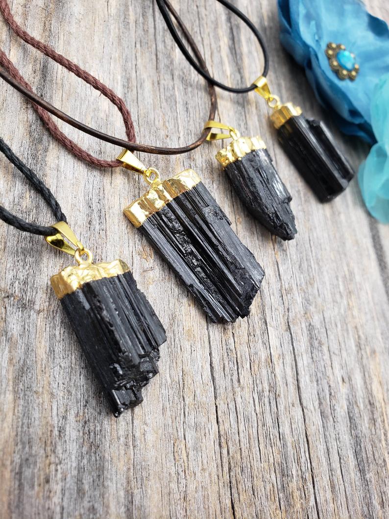 Black Tourmaline Pendant