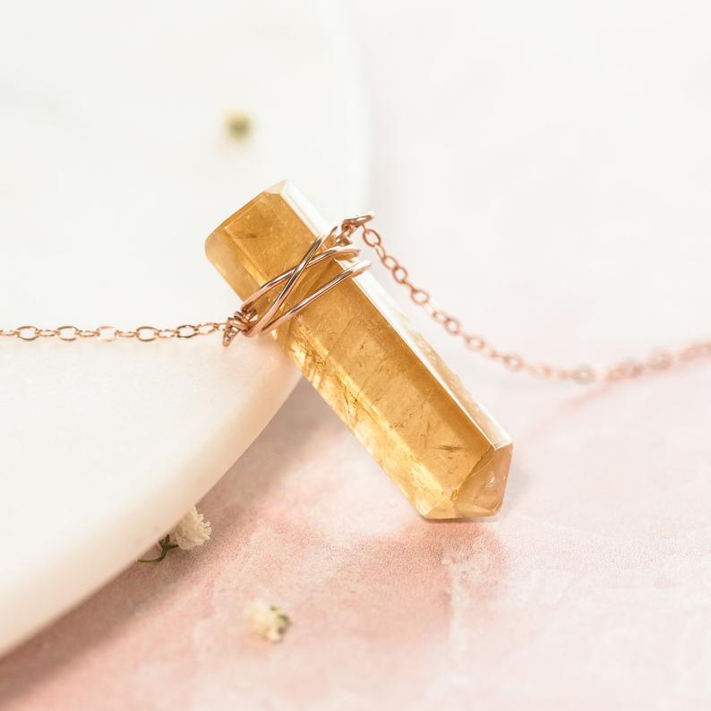 Citrine Necklace