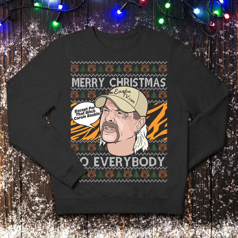 Tiger King Christmas Jumper