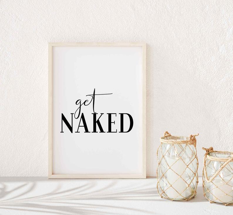 get naked print