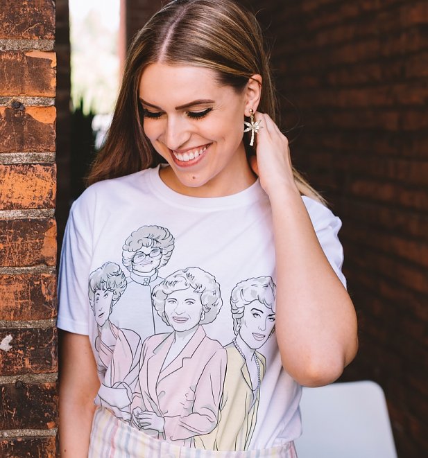 golden girl statement tee