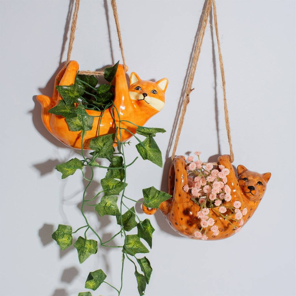 Hanging Animal Plant Pots
