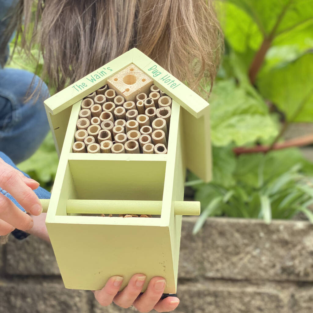 Personalised Garden Bug Hotel