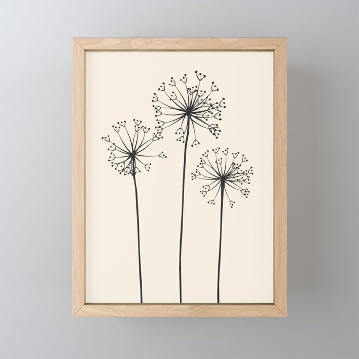 dandilions print 