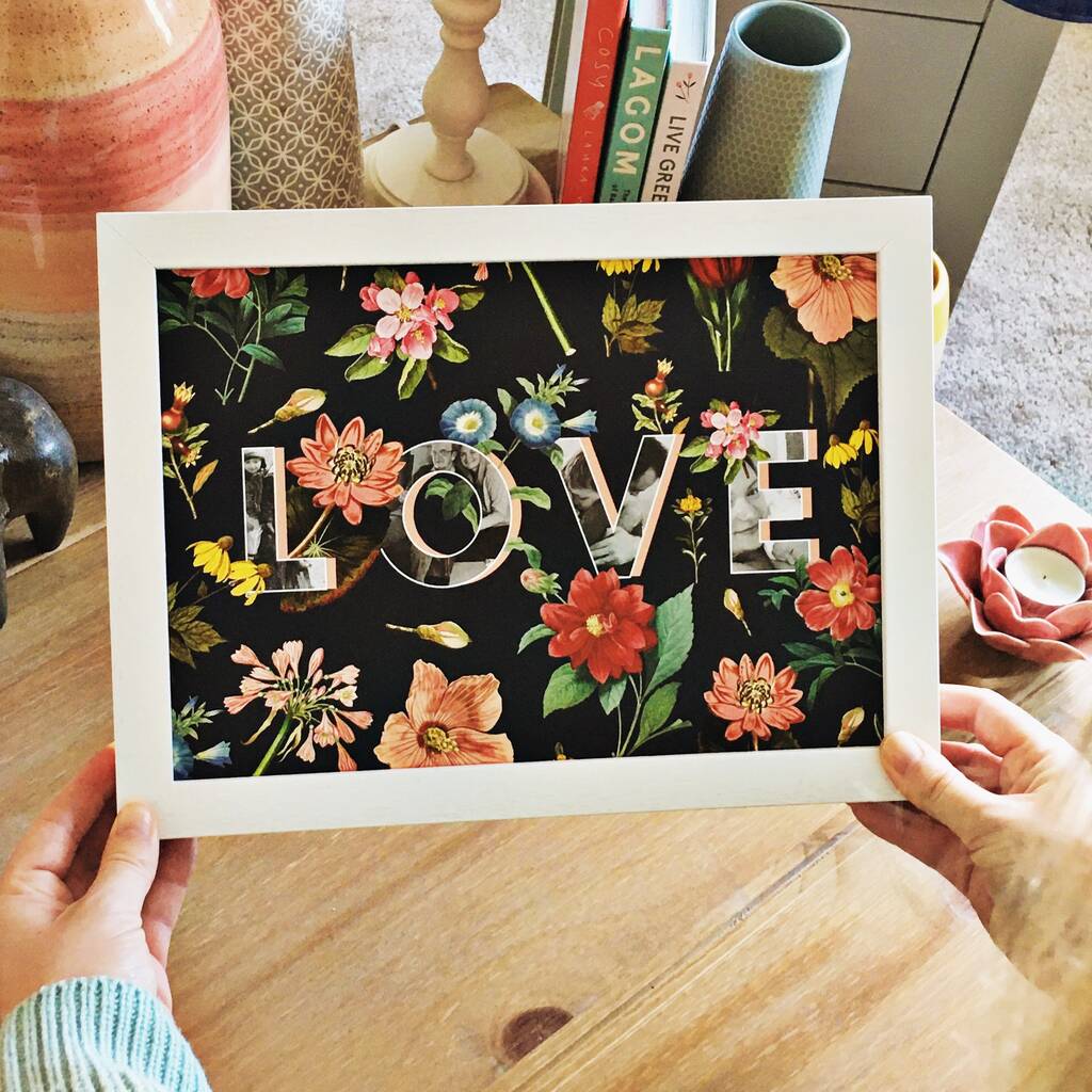 love botanical print