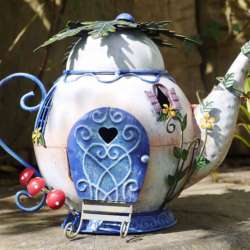 Fairy Tea Pot House Garden Ornament