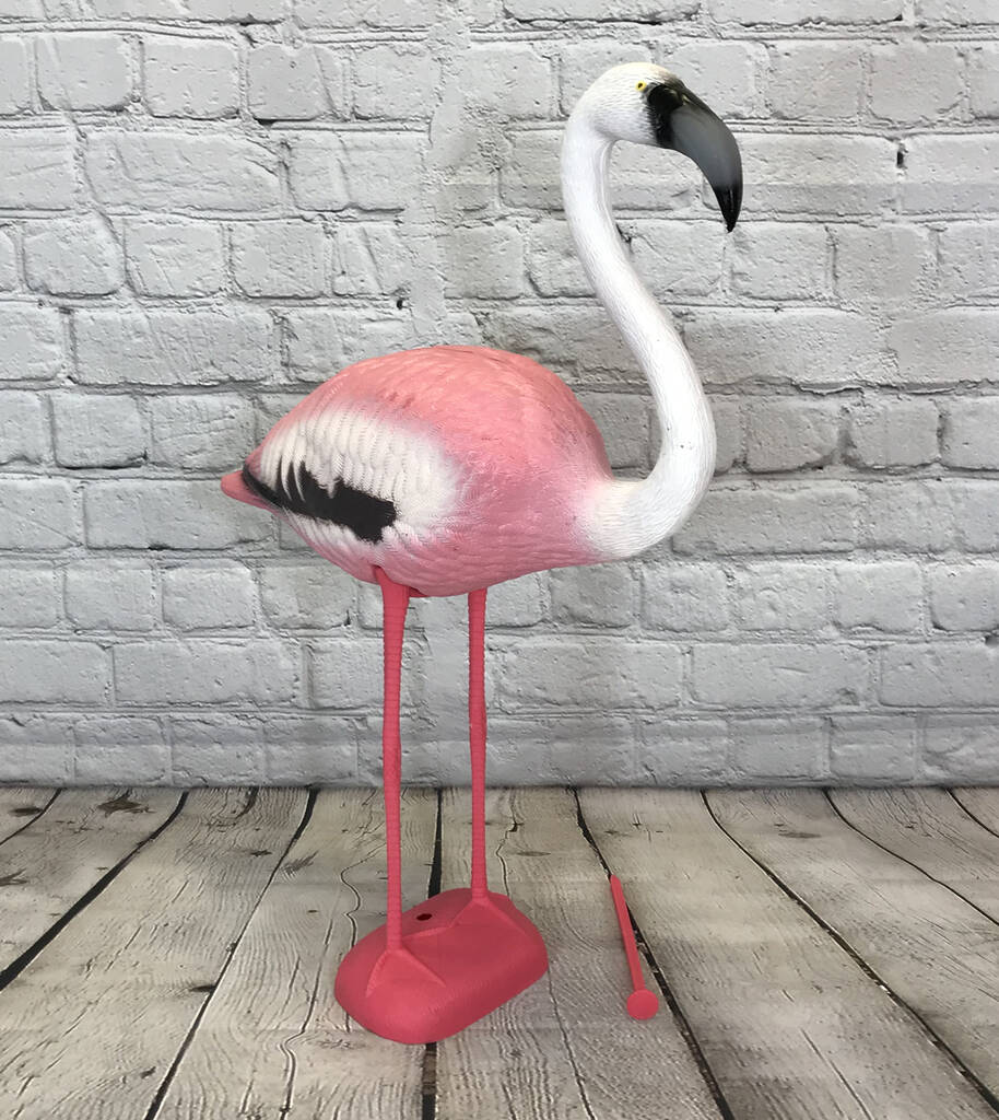 Flaming Pink Flamingo Decoration