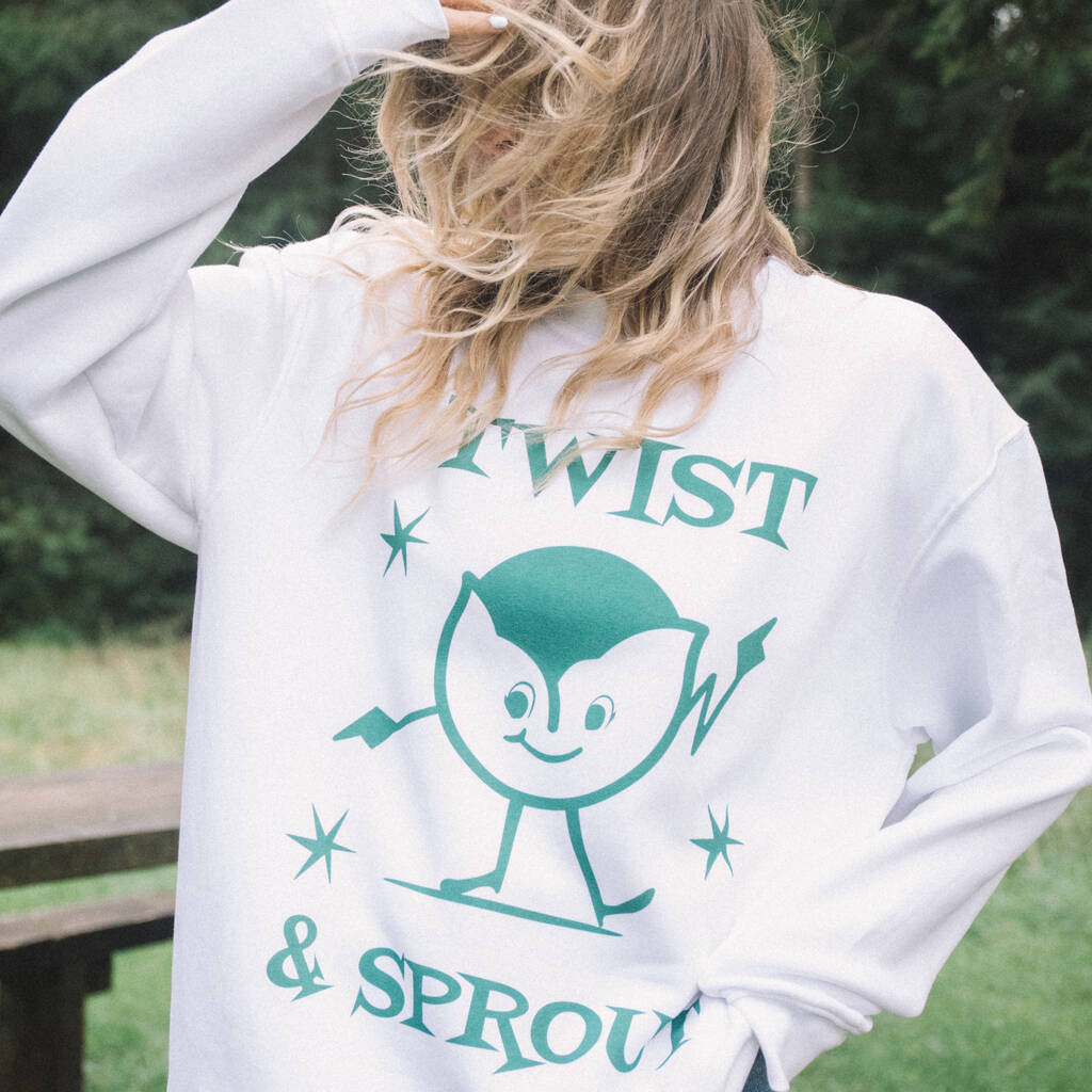 Twist And Sprout Women's Christmas Sweater