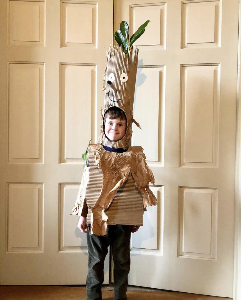 Stick man costume
