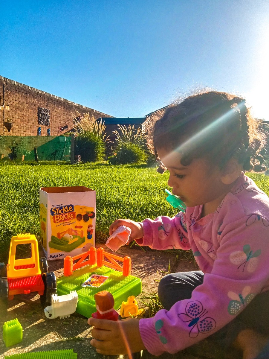 Stickle Bricks farm set review