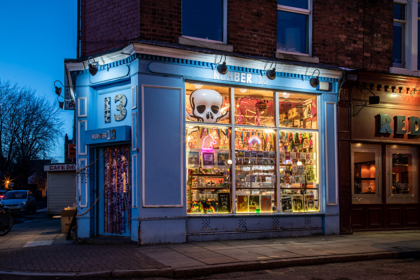 number 13 gift shop liverpool lark lane