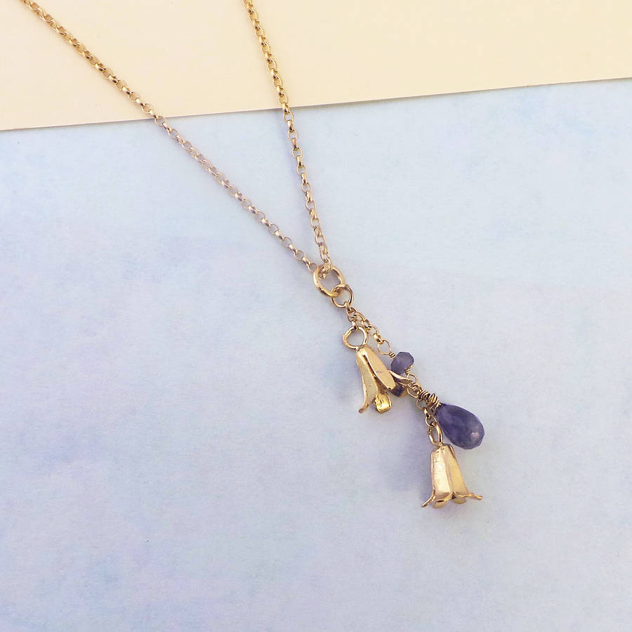 Bluebell Necklace With Iolite