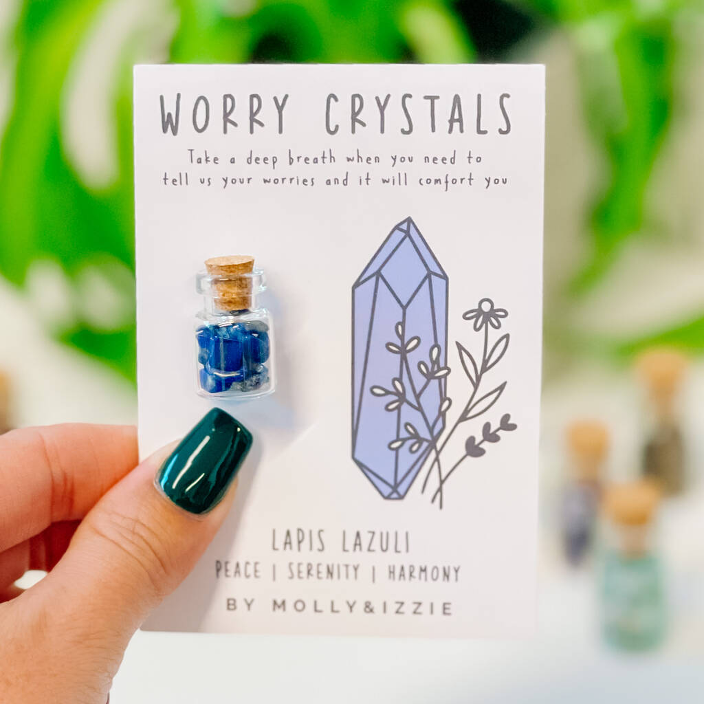 Worry Crystals Blue Lapis Lazuli