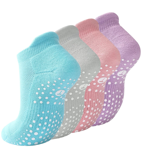 yoga socks with grips