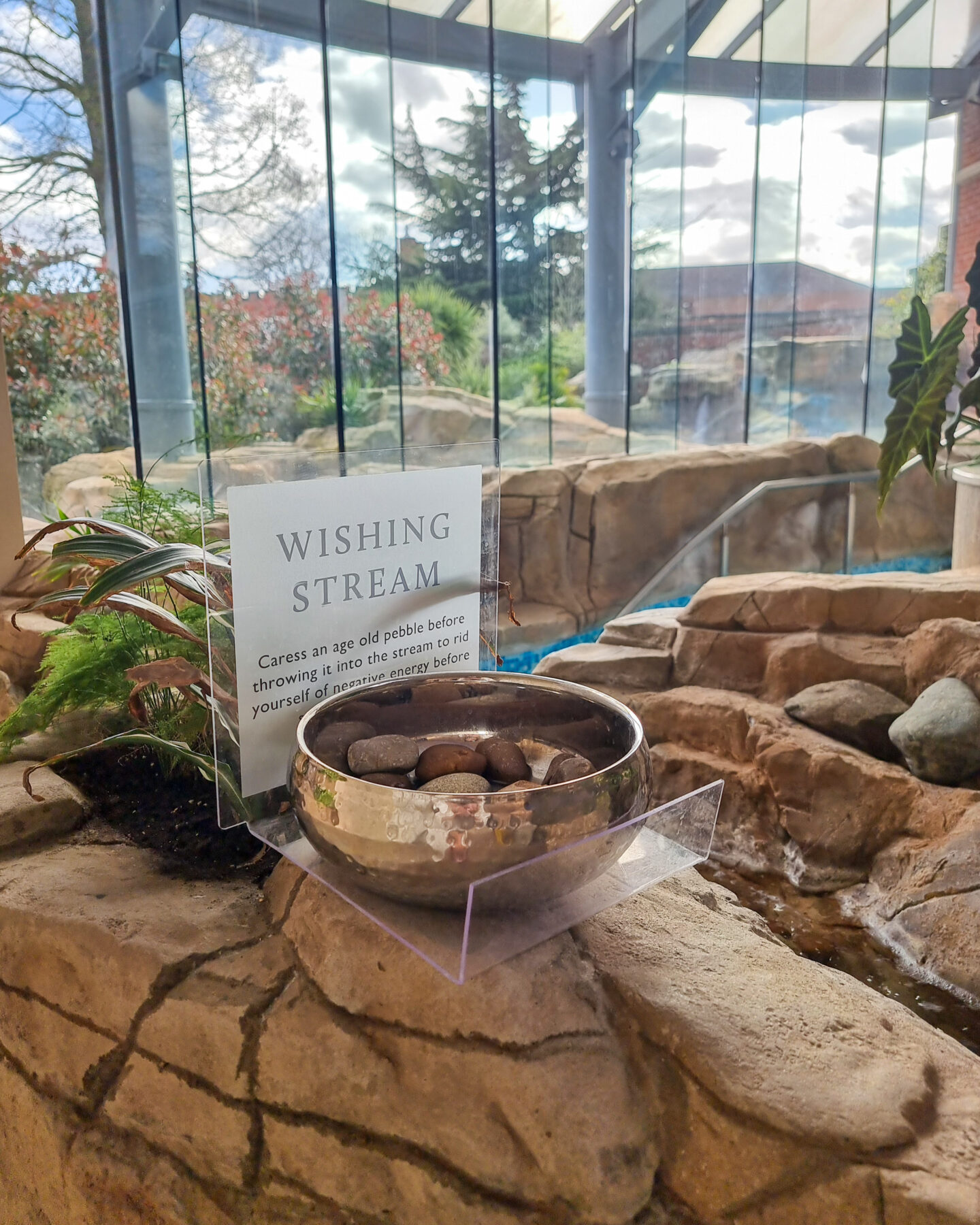Ragdale Hall wishing Stream