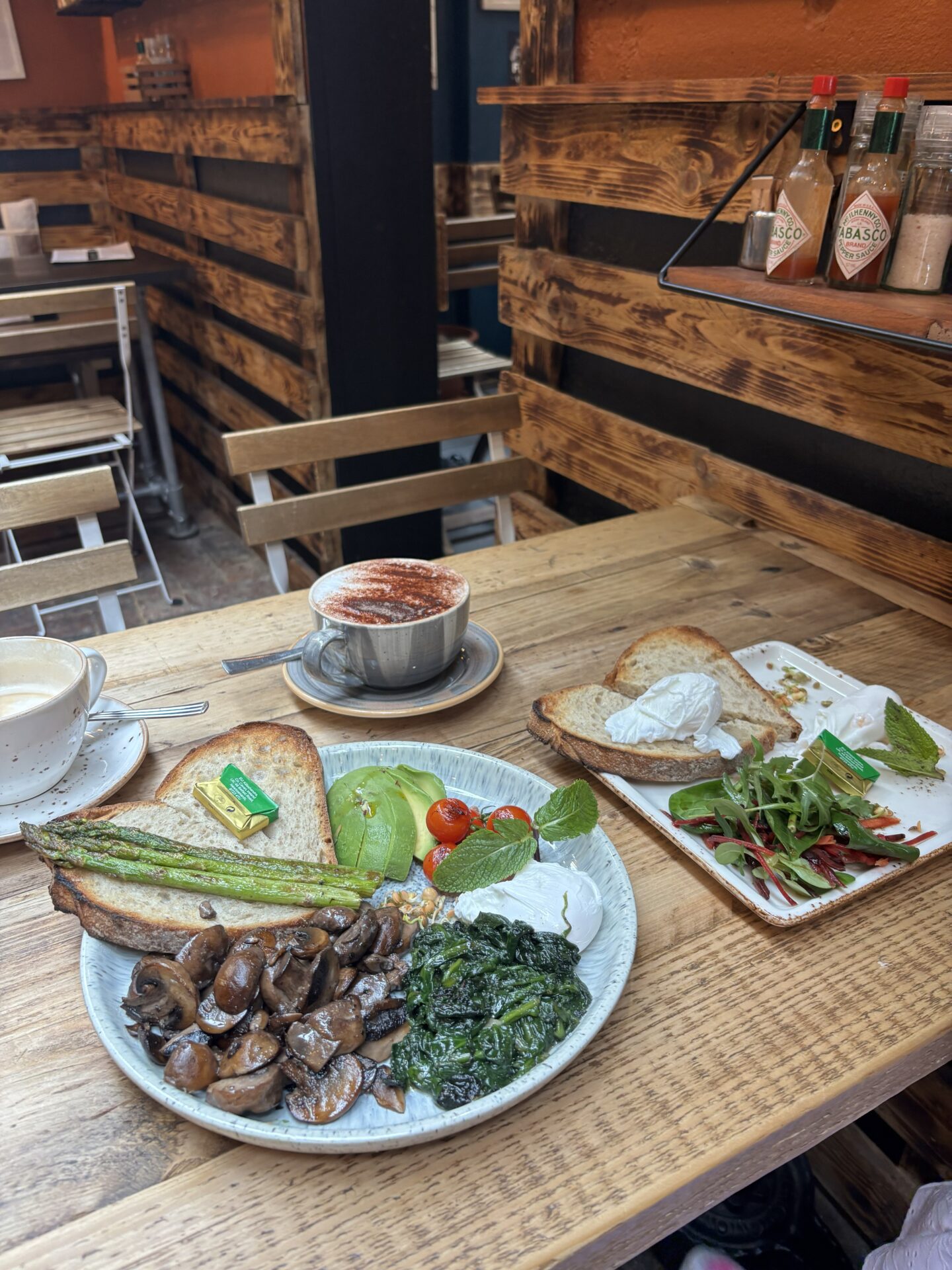 Food in Garden Cafe Brighton