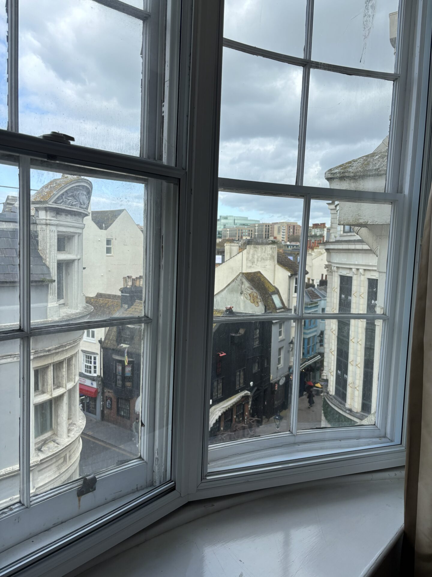 View from the Queens Hotel Brighton