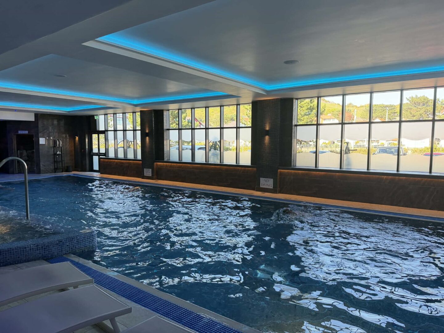 Pool in the The Quay Hotel and Spa Conwy