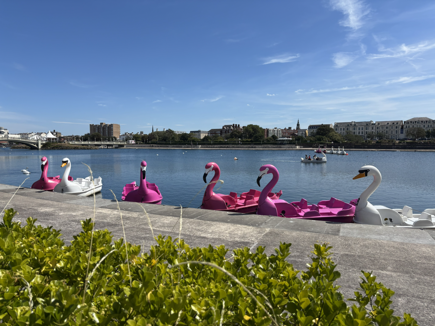 Marine Lake Southport with kids