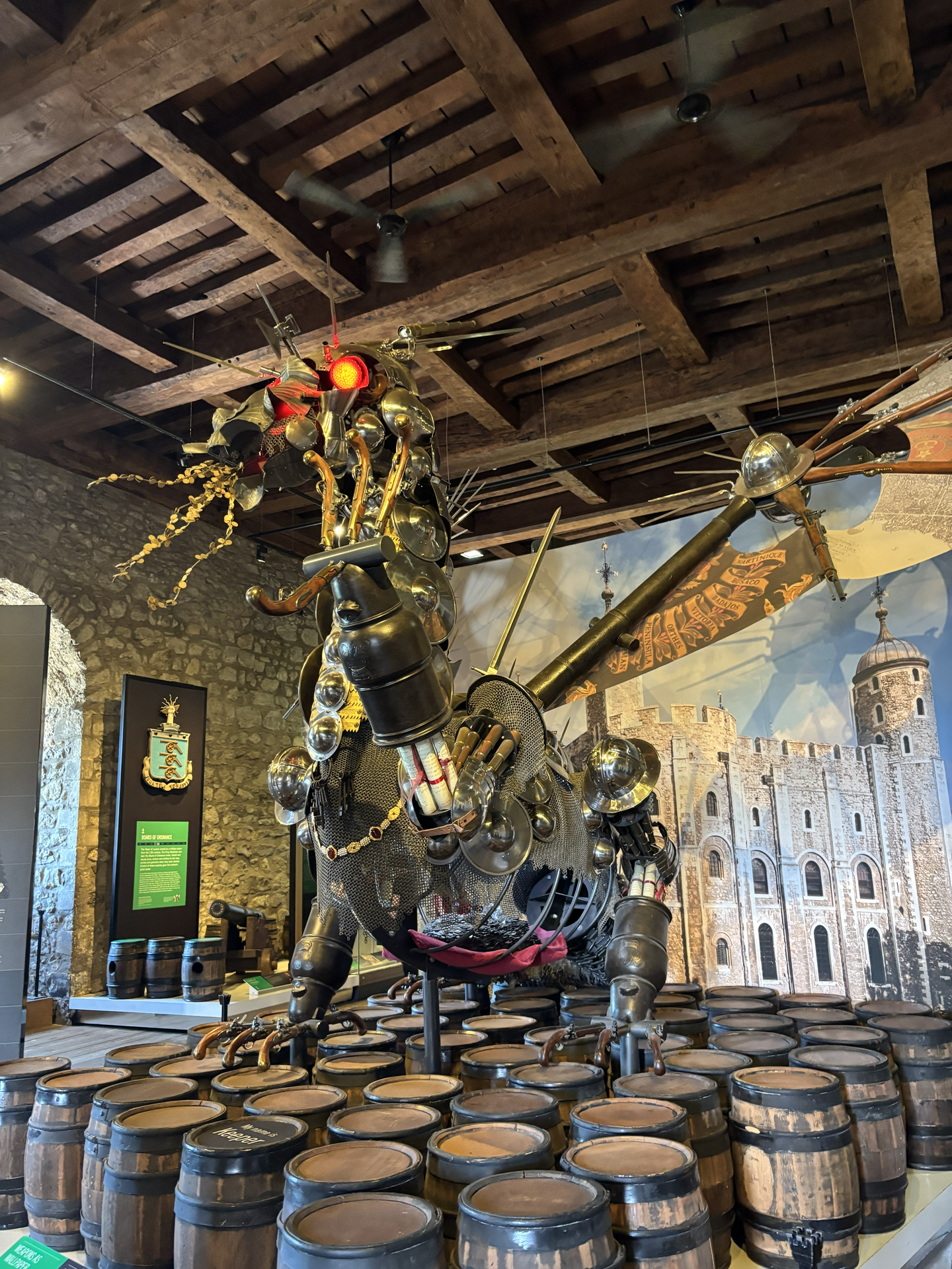 dragon at the tower of london
