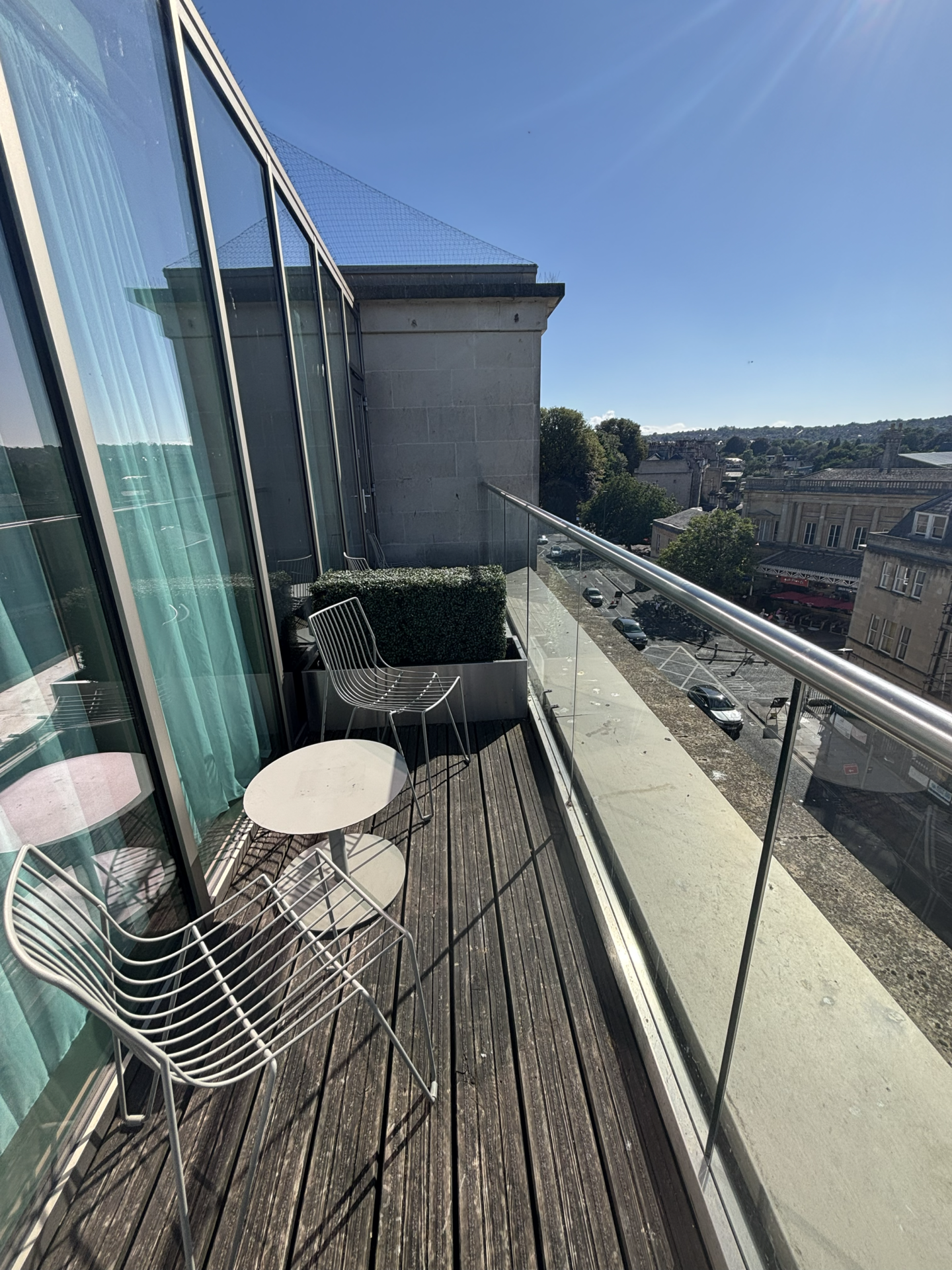 hotel in bath with balcony
